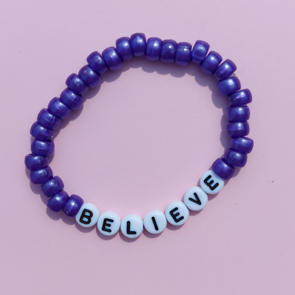 2/$5 Handmade Believe Bracelet